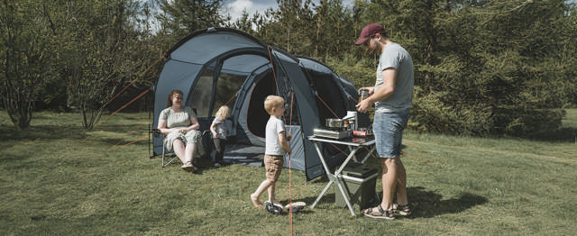 Classic poled family tents 