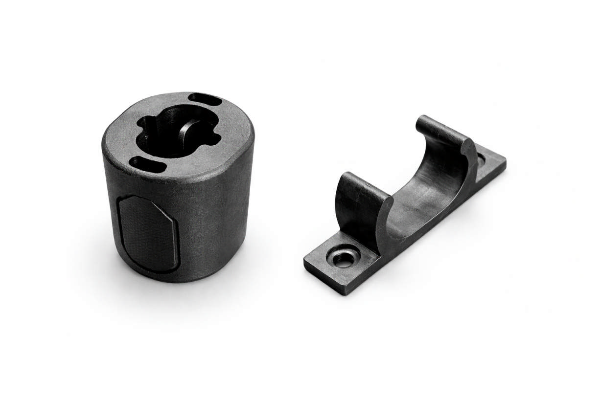 Klämmor för teleskopstång för avenbokstransportör