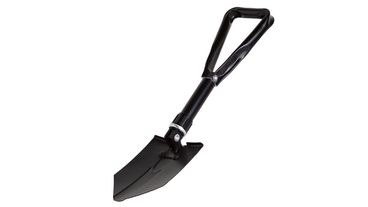 Hopfällbar spade