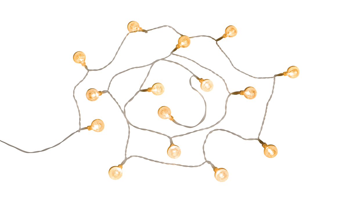 Blur Light Chain, white