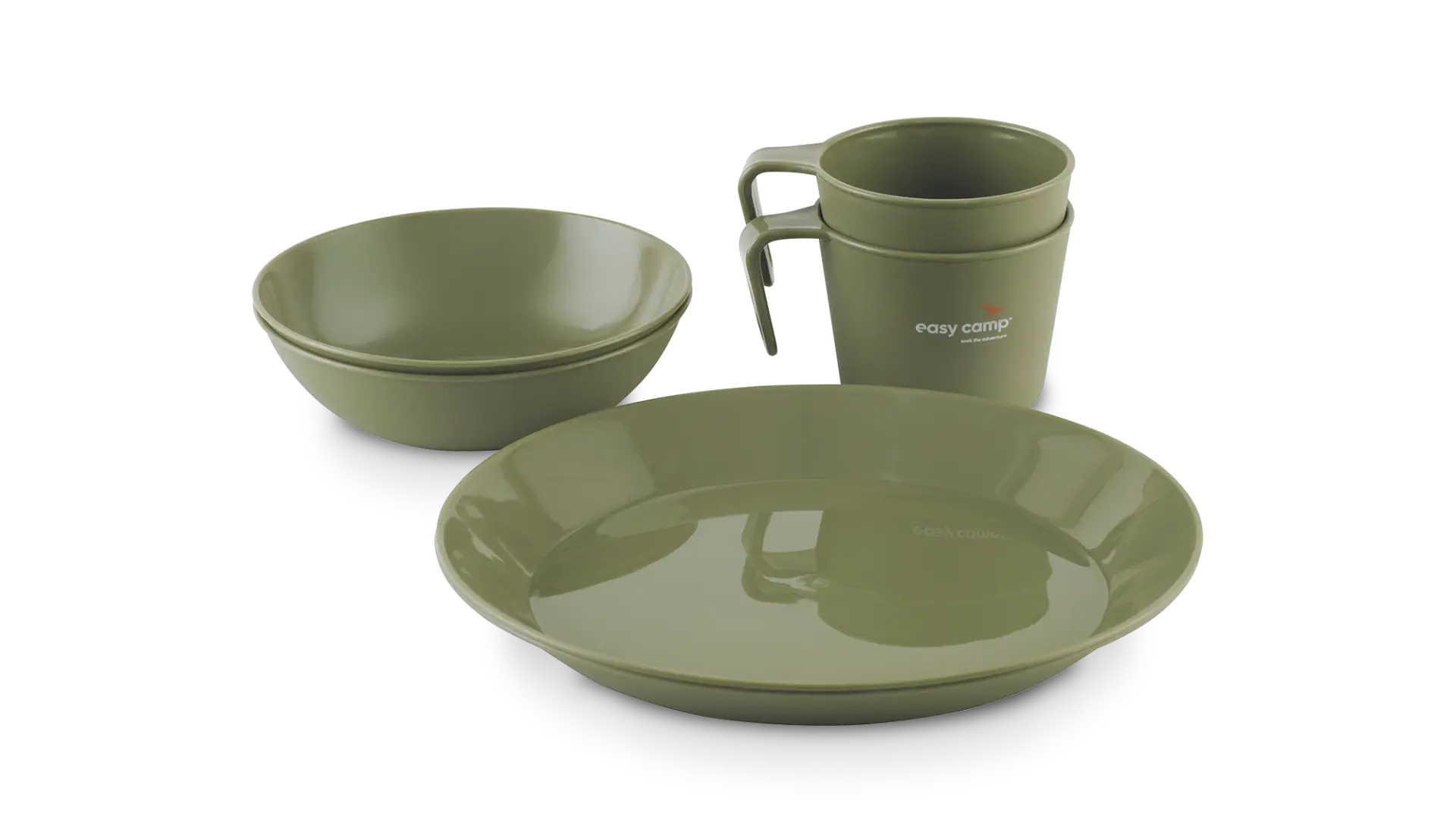 Set de vaisselle Moss 2 personnes